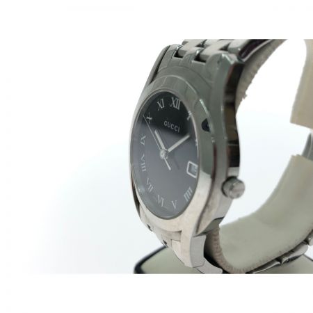  GUCCI グッチ メンズ腕時計 クオーツ  5500M Gｸﾗｽ SS