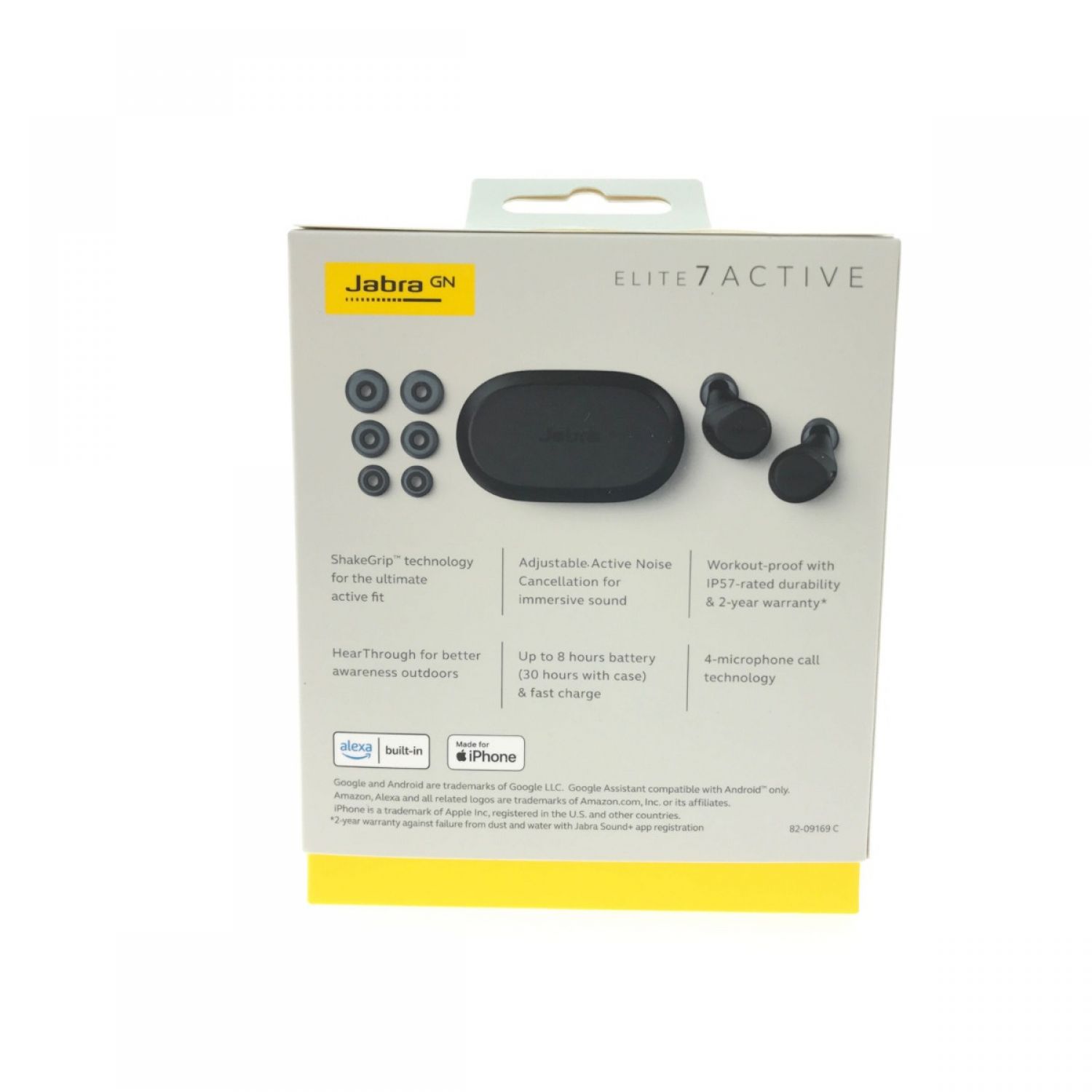 中古】 Jabra Elite 7 Active ワイヤレスイヤホン OTE140R Sランク