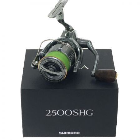  SHIMANO シマノ スピニングリール 18ステラ 箱・保存袋付属 微弱なゴリ感あり 18ｽﾃﾗ2500SHG 03802