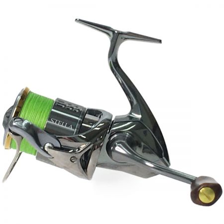  SHIMANO シマノ スピニングリール 18ステラ 箱・保存袋付属 微弱なゴリ感あり 18ｽﾃﾗ2500SHG 03802