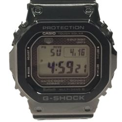 ▼▼ CASIO カシオ G-SHOCK デジタルウォッチ  電波ソーラー メンズ腕時計 箱付属 GMW-B5000 ブラック Bランク