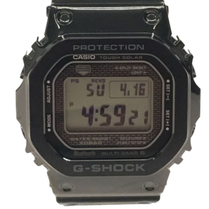 中古】 CASIO カシオ G-SHOCK デジタルウォッチ 電波ソーラー メンズ ...