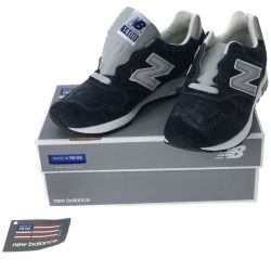 ▼▼ NEW BALANCE ニュー・バランス メンズスニーカー サイズ27.5 USA製品 箱付属 M1400NV ネイビー Aランク