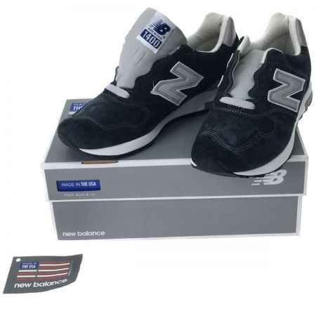  NEW BALANCE ニュー・バランス メンズスニーカー サイズ27.5 USA製品 箱付属 M1400NV ネイビー