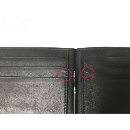  Christian Dior クリスチャンディオール ディオールオム メンズ マネークリップ カードケース 10-BO-1211 ブラック