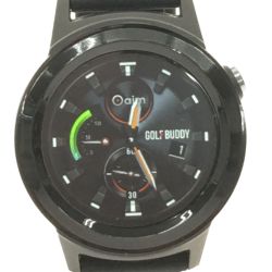 ▼▼ GOLFBUDDY スマートゴルフGPSウォッチ GOLFBUDDY aim W11 aim W11 ブラック Aランク