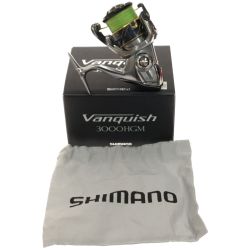 ▼▼ SHIMANO シマノ スピニングリール 16 ヴァンキッシュ VANQUISH 3000HGM ブラック x ネイビー Aランク