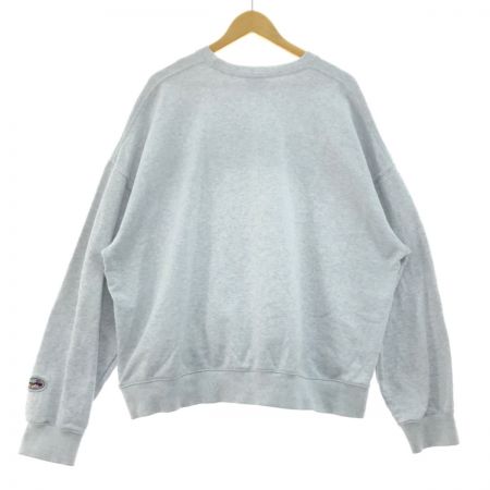  PARAGRAPH パラグラフ インダストリアル刺繍スウェット ライトグレー SIZE FREE