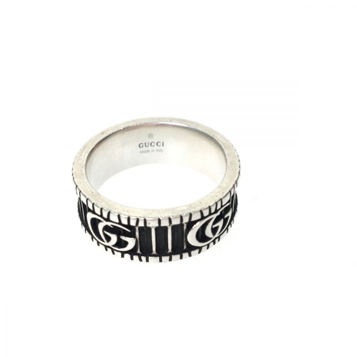 中古】 GUCCI グッチ ダブルG シルバーリング 指輪 20号 DOUBLE G RING ...