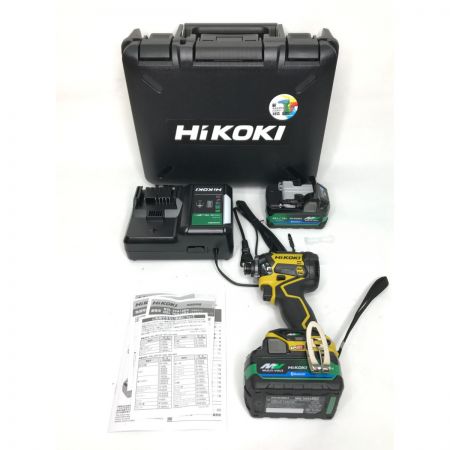  HiKOKI ハイコーキ インパクトドライバ WH36DC 2XPSZ(DY) イエロー
