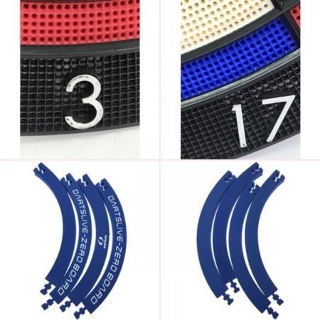  DARTSLIVE DARTSLIVE ZEROBOARD ダーツボード 15.5インチ ダーツマット付属