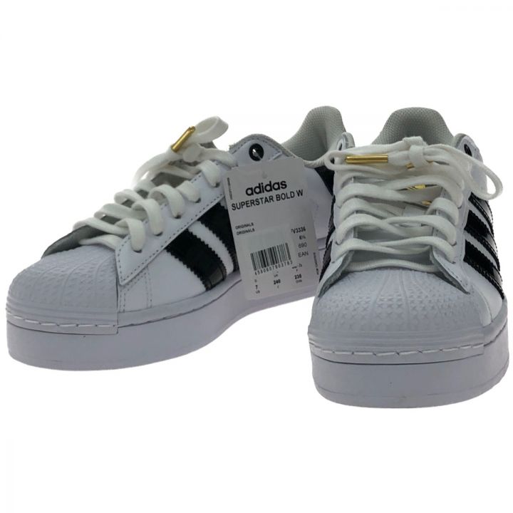 adidas アディダス レディーススニーカー 24cm SUPERSTAR BOLD W ART FV3336  ホワイト｜中古｜なんでもリサイクルビッグバン