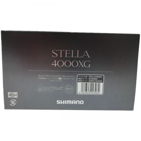  SHIMANO シマノ 22 ステラ スピニングリール 043962 22ｽﾃﾗ4000XG