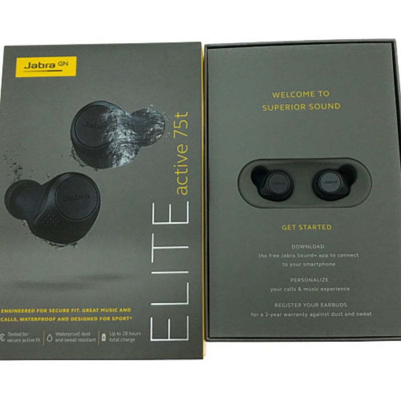 中古】 Jabra ジャブラ ワイヤレスイヤホン アクティブ active 75t