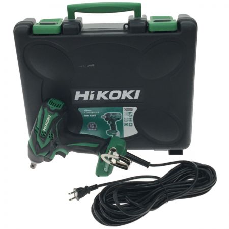  HiKOKI ハイコーキ 12mmインパクトレンチ コード式 100V ケース付属  WR12VE グリーン