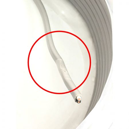  YAZAKI VVFケーブル 2×2.0mm 100ｍ ライトグレー