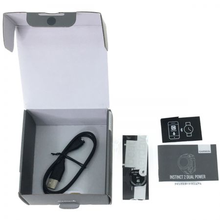 GARMIN ガーミン GPSスマートウォッチ  INSTINCT 2 DUAL POWER 010-02627-40