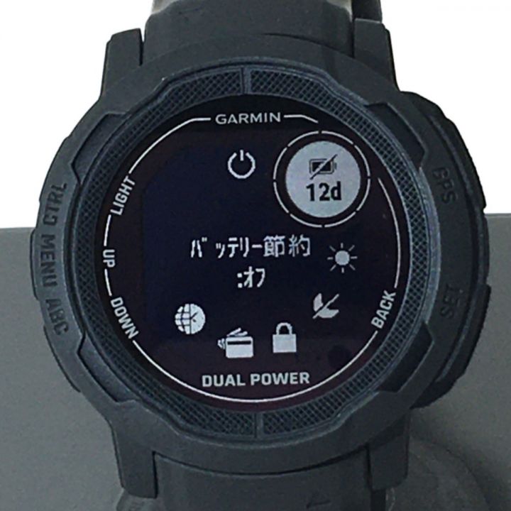 GARMIN ガーミン GPSスマートウォッチ INSTINCT 2 DUAL POWER 010  