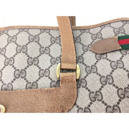  GUCCI グッチ オールドグッチ ヴィンテージ シェリーライン トートバッグ  39.02.091