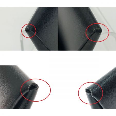  HERMES エルメス コインケース 小銭れ バスティア  ブラック