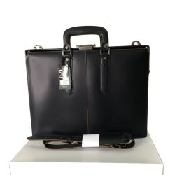 ▼▼ complex gardens メンズ ビジネスバッグ 青木鞄 ダレスバッグ コタン留め具 ブラック Sランク