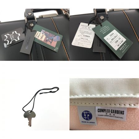  complex gardens メンズ ビジネスバッグ 青木鞄 ダレスバッグ コタン留め具 ブラック