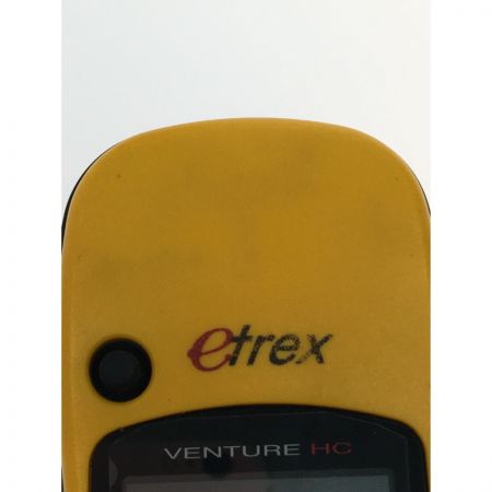  GARMIN ガーミン eTrex Venture HC ハンディGPS 箱・充電ケーブル付属 イエロー