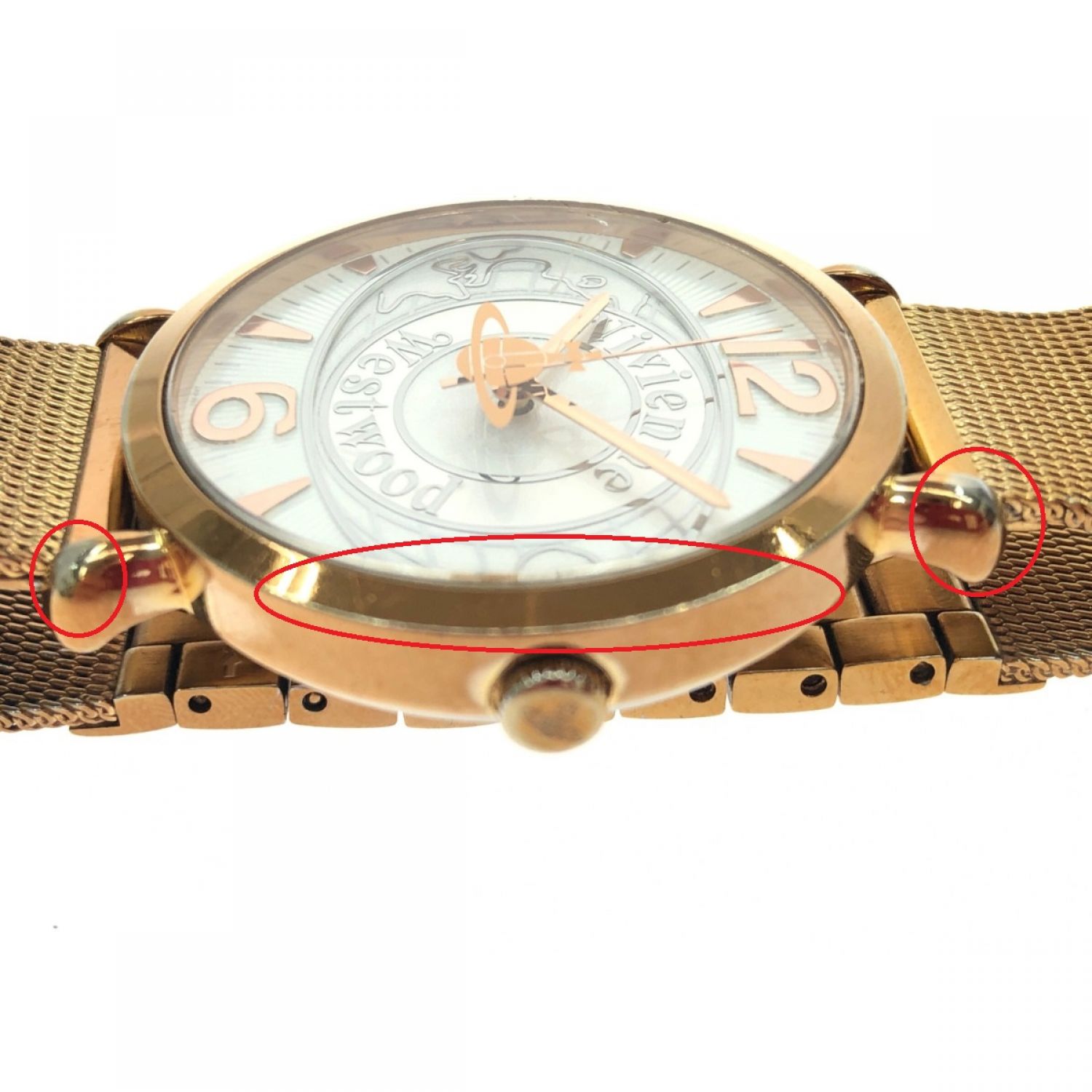 ☆Vivienne Westwood レディース 腕時計 クロノグラフ オーブファッション小物