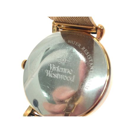  Vivienne Westwood ヴィヴィアン・ウエストウッド レディース腕時計 クオーツ WORLD ORB ウォッチ VW7765 ピンクゴールド