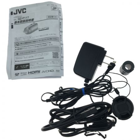  JVC ジェーブイシー ケンウッド デジタルビデオカメラ 2016年製 32G GZ-F117-B