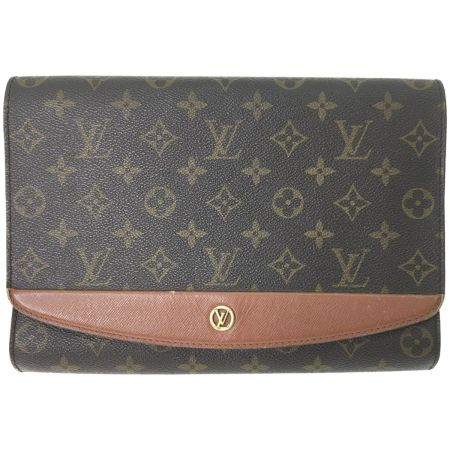 中古】 LOUIS VUITTON ルイヴィトン モノグラム ポシェットボルドー