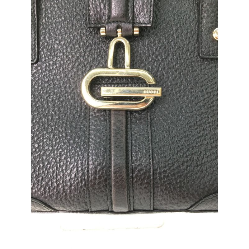 中古】 GUCCI グッチ レディース ゴールド金具 ハンドバッグ オール