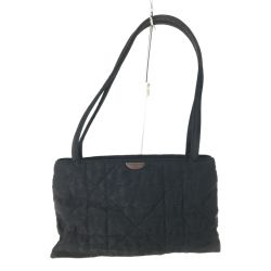 ▼▼ Christian Dior クリスチャンディオール レディース ショルダートートバッグ ナイロン  ブラック Aランク