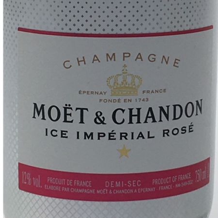 シャンパン モエ・エ・シャンドン アイスアンペリアル ロゼ 750ml 12% Nランク 未開栓