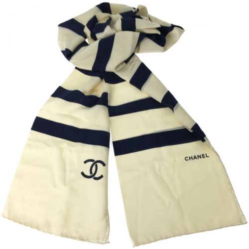 幅広type 【CHANEL】ロングスカーフ - 通販 - donmarkthai.com