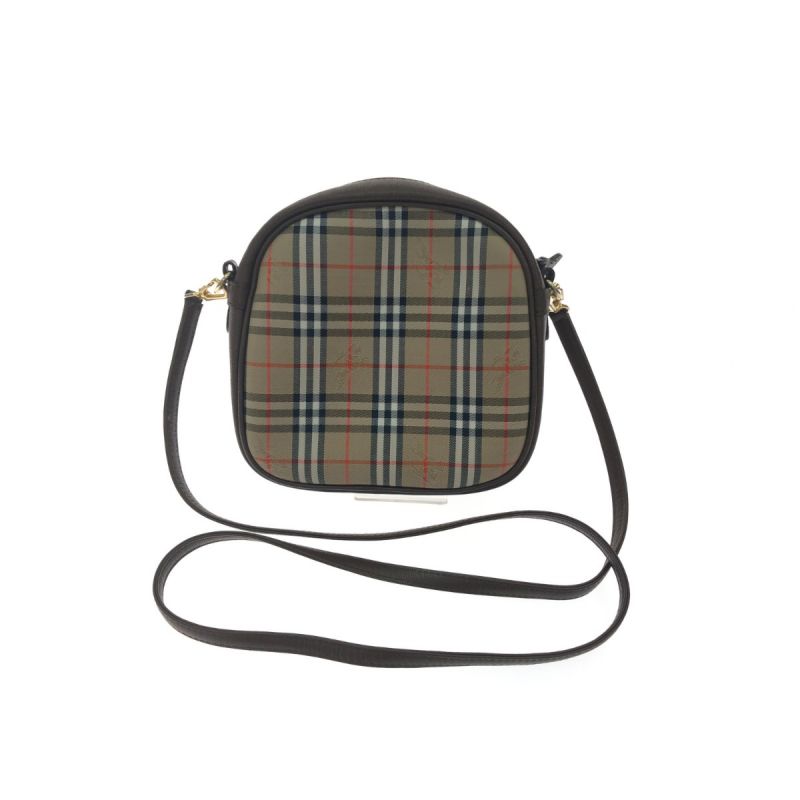 中古】 BURBERRY バーバリー レディース ショルダーバッグ ポシェット ...