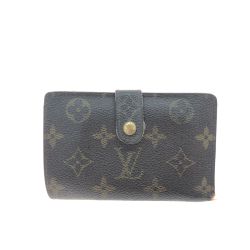 ▼▼ LOUIS VUITTON ルイヴィトン レディース 二つ折り財布 がま口 モノグラム ポルトモネ・ビエ ヴィエノワ M61663 ブラウン Cランク