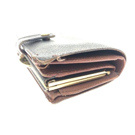  LOUIS VUITTON ルイヴィトン レディース 二つ折り財布 がま口 モノグラム ポルトモネ・ビエ ヴィエノワ M61663 ブラウン