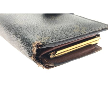  LOUIS VUITTON ルイヴィトン レディース 二つ折り財布 がま口 モノグラム ポルトモネ・ビエ ヴィエノワ M61663 ブラウン