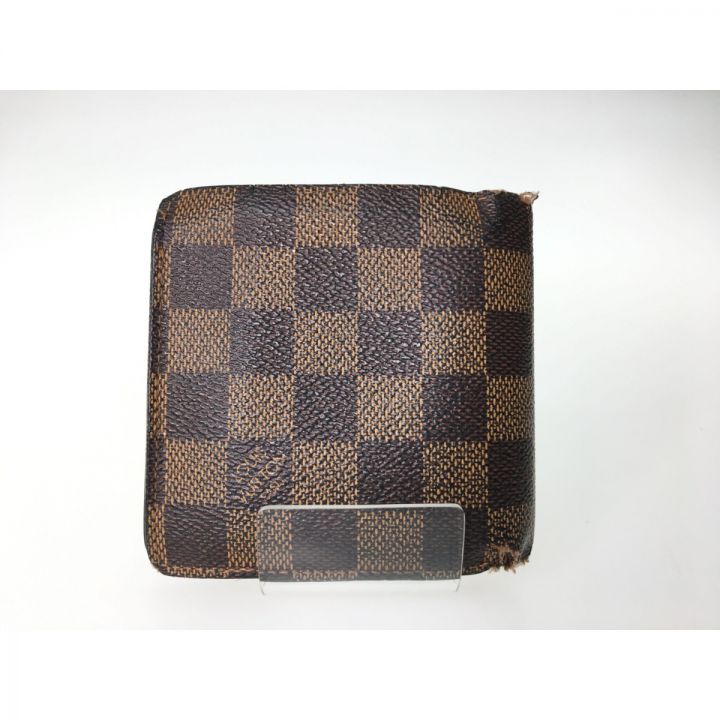 中古】 LOUIS VUITTON ルイヴィトン 二つ折り財布 ダミエ ポルトフォイユ・マルコ N61675｜総合リサイクルショップ  なんでもリサイクルビッグバン オンラインストア