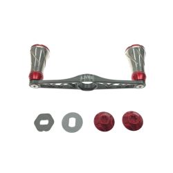 ▼▼ LIVRE メガテック リブレ クランク 90 ガンメタ/レッド Bランク