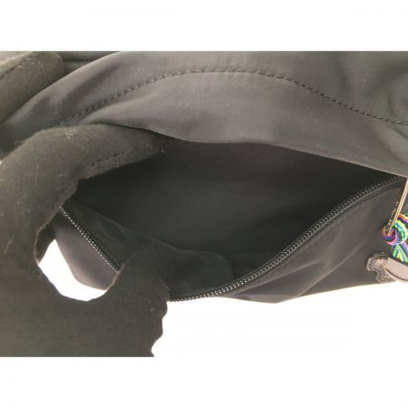  Paul Smith ポールスミス ウエストポーチ　ボディクロスバッグ　シマウマ　マルチストライプ　ロゴ ブラック