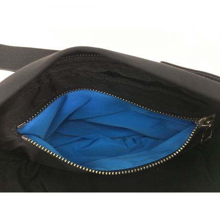  Paul Smith ポールスミス ウエストポーチ　ボディクロスバッグ　シマウマ　マルチストライプ　ロゴ ブラック