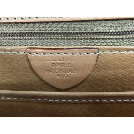  CELINE セリーヌ ヴィンテージ ハンドバッグ ガンチーニ マカダム柄 M13