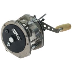 ▼▼ DAIWA ダイワ 大型両軸リール 手動 錆・ゴリ感あり Dynamic4000D ダイナミック4000D Cランク