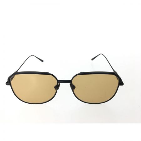  blanc アイウエア サングラス チタンフレーム ケース付 B0024 ブラック