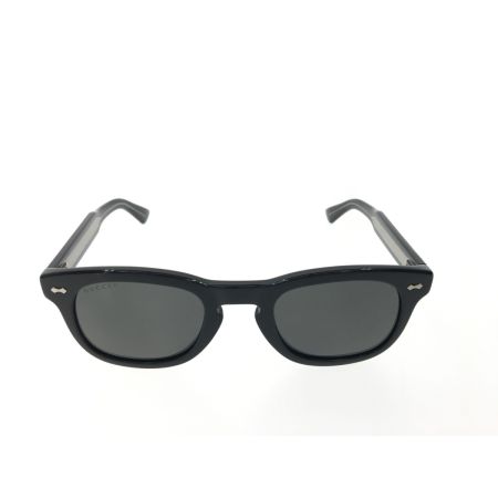  GUCCI グッチ アイウエア ユニセックス ウェリントン型 セルフレーム  GG0182S ブラック