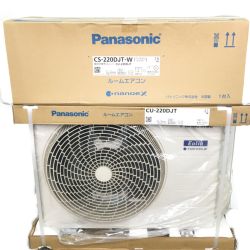 ▼▼ Panasonic パナソニック ルームエアコン 冷暖房 6畳 CU-220DJT Nランク