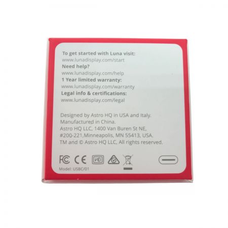   Astro HQ LLC Luna Display USB-CiPad セカンドディスプレイアダプタ USBC/01