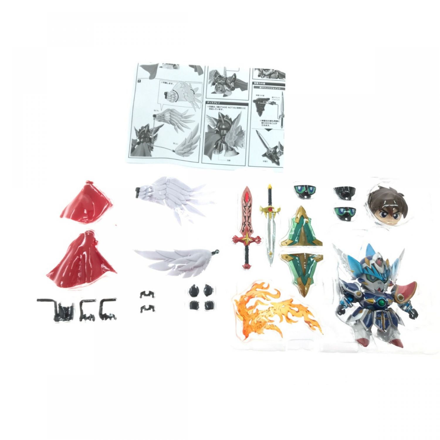 中古】 BANDAI SDX 神聖騎士ウイング 新SDガンダム外伝 鎧闘神戦記 B